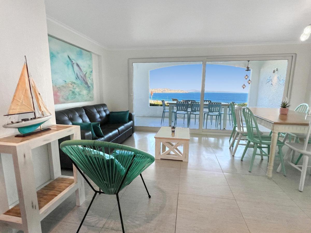 Primera Linea Primer Piso Con Jardin, Piscina Y Playa! 7pax Apartamento