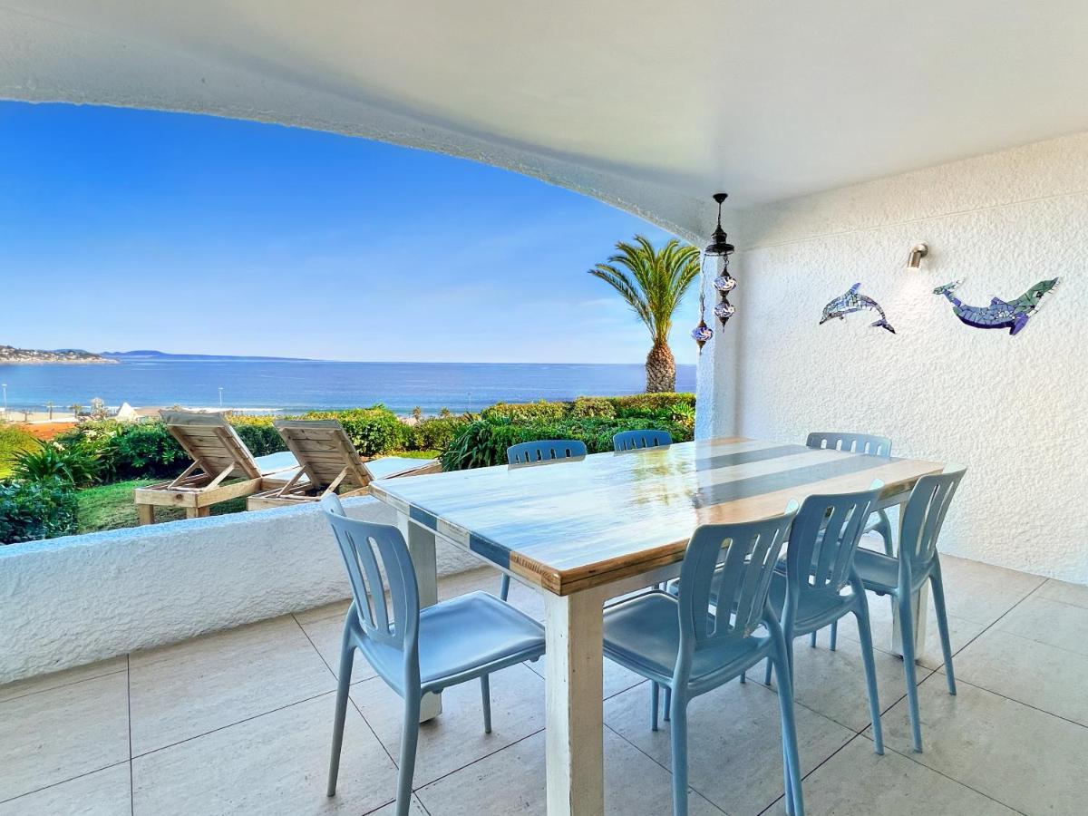 Apartamento Primera Linea Primer Piso Con Jardin, Piscina Y Playa! 7pax